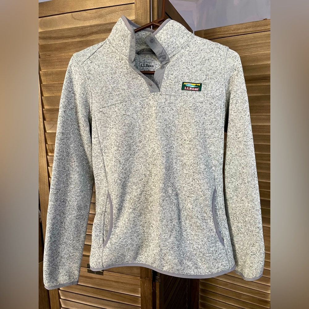 L.L.Bean Sweater Fleece Pullover